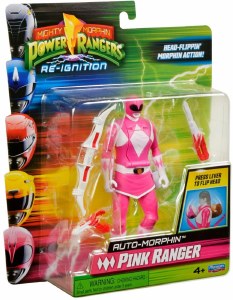 Mighty Morphin Power Rangers Re-Ignition Auto-Morphin Pink Ranger Action Figure