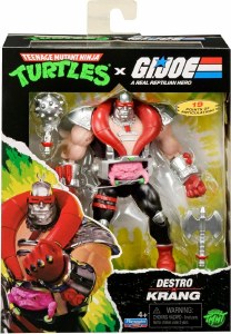 Teenage Mutant Ninja Turtles x GI Joe Destro x Krang Action Figure