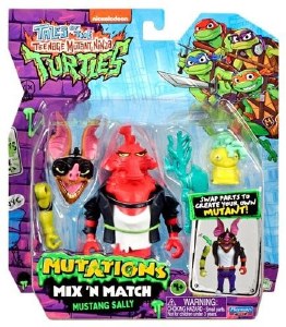 Teenage Mutant Ninja Turtles Tales of Mutations Mix n Match Mustang Sally Action Figure
