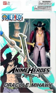 One Piece Anime Heroes Dracule Mihawk Action Figure