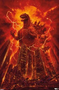 Godzilla Return of Godzilla 22 x 34 Poster