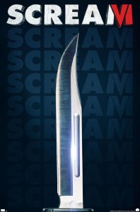 Scream VI Knife Poster 22 x 34