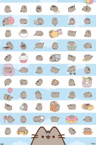 Pusheen Grid 22 x 34 Poster
