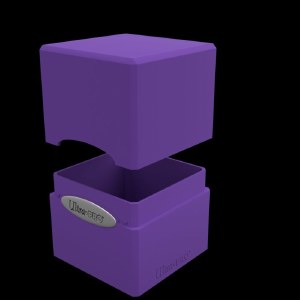 Ultra Pro Satin Cube Royal Purple Deck Box