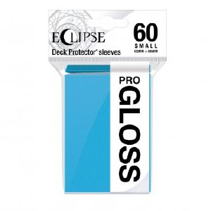 Eclipse Deck Protectors Pro Gloss Sky Blue Small 60 count