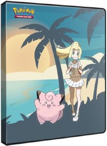 POKEMON Portfolio Lillie &amp; Clefairy 4 Pocket