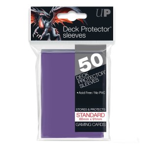 Ultra Pro Deck Protector Gloss Purple Standard Size Card Sleeves 50ct