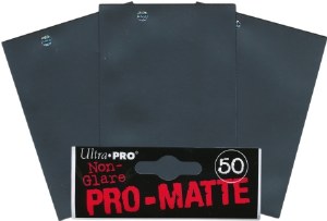Ultra Pro Deck Protector Matte Black Standard Size Card Sleeves 50ct