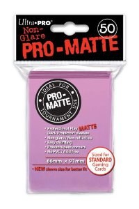 Ultra-PRO: Standard Sleeves - Pro-Matte: Pink (50) Ultra-PRO: Standard Sleeves - Pro-Matte: Pink (50)