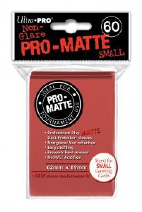 Ultra Pro Red Pro Matte Small Sleeves