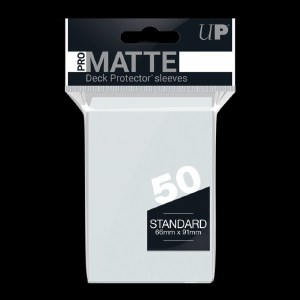 Ultra Pro Deck Protector Matte Clear Standard Size Card Sleeves 50ct