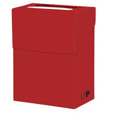 Ultra Pro Solid Red Deck Box