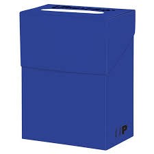 Ultra Pro Solid Pacific Blue Deck Box