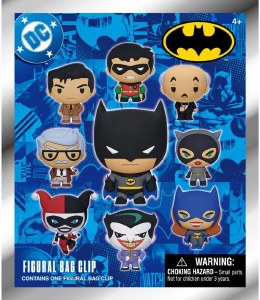 Batman the Animated Series 3D Foam Bag Clip Blind Bag