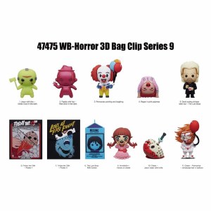 Horror Series 9 Figural Bag Clip Blind Bag