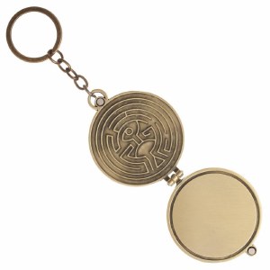 WestWorld Metal Logo Locket Style Keychain