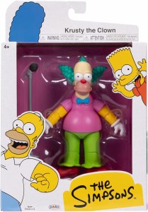 Simpsons Krusty the Clown 5 In Action Figure