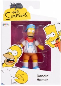 Simpsons Dancin Homer 2.5 In Action Figure