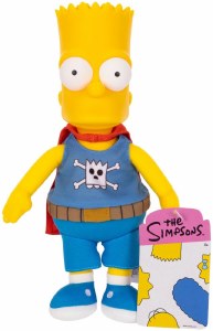 Simpsons Daredevil Bart Basic Plush Doll