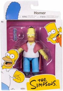 Simpsons Homer Simpson Sick 5 In Action Figure