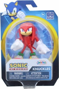 Sonic The Hedgehog 2.5 In Knuckles Action Figure