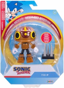 Sonic the Hedgehog Trip 4 In Action Figure w/Spike Trap