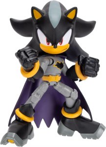 DC x Sonic the Hedgehog Shadow as Batman 5 Inch Action Figure