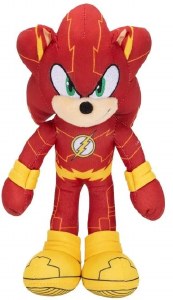 DC x Sonic the Hedgehog Sonic as the Flash Plush Doll