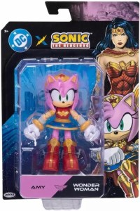 DC x Sonic the Hedgehog Amy as Wonder Woman 5 In Action Figure