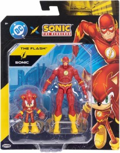 DC X Sonic the Hedgehog Flash/Sonic Action Figure 2 Pack