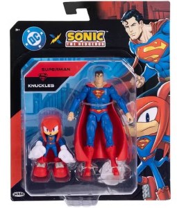 DC X Sonic the Hedgehog Superman/Knuckles Action Figure 2 Pack