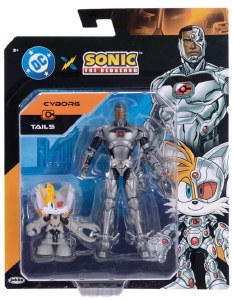 DC X Sonic the Hedgehog Cyborg/Tails Action Figure 2 Pack