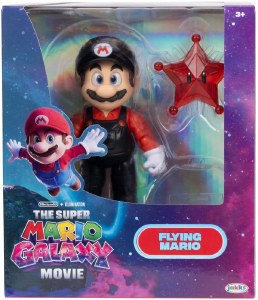 Super Mario Galaxy Movie Flying Mario Action Figure