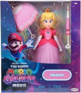 Super Mario Galaxy Movie Princess Peach Action Figure