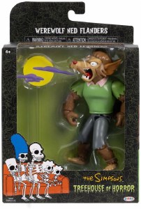 Simpsons Treehouse of Horrors Werewolf Ned Flanders Action Figure