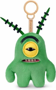 Fuggler X SpongeBob Squarepants 5" Plankton Plush Keyring Figure