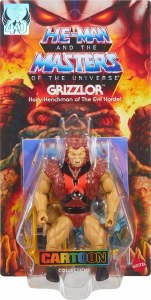 Masters of the Universe Origins He-Man and the MotU Grizzlor Action Figure