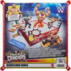 WWE Knuckle Crunchers Rebound Ring w/Seth Freakin Rollins Figure
