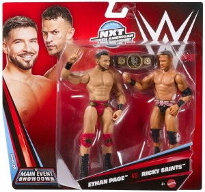 WWE Main Event Showdown S27 Ethan Page vs Ricky Saints Action Figure 2 Pack