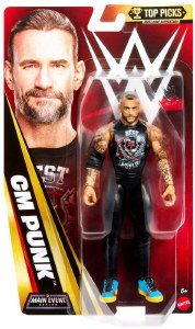 WWE Main Event Top Picks 2026 CM Punk Action Figure