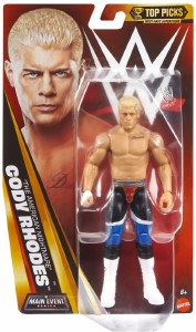 WWE Main Event Top Picks 2026 The American Nightmare Cody Rhodes Action Figure