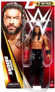WWE Main Event Top Picks 2026 Roman Reigns Action Figure