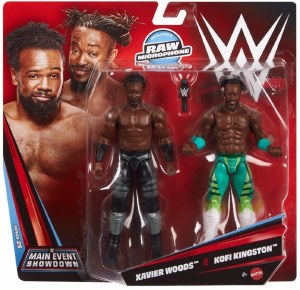 WWE Main Event Showdown S25 Xavier Woods and Kofi Kingston AF 2Pk