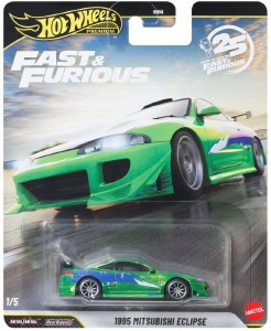 Hot Wheels Fast and Furious 1995 Mitsubishi Eclipse Die-Cast Vehicle