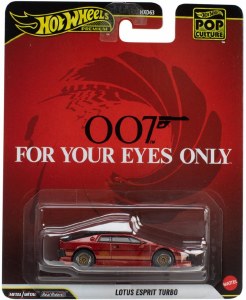 Hot Wheels Pop Culture 007 For Your Eyes Only Lotus Esprit Turbo Die-Cast Vehicle