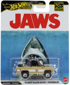 Hot Wheels Pop Culture Jaws 75 Chevy Blazer Custom Die-Cast Vehicle