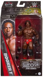 WWE Elite Survivor Series War Games Booker T Action Figure