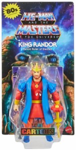 Masters of the Universe Origins He-Man and the MotU King Randor Action Figure