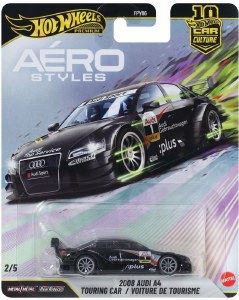 Hot Wheels Car Culture Aero Styles 2008 Audi A4 Touring Car Die-Cast Vehicle