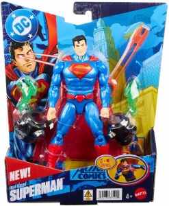 DC Feature Heat Vision Superman Action Figure w/Lights and Sounds